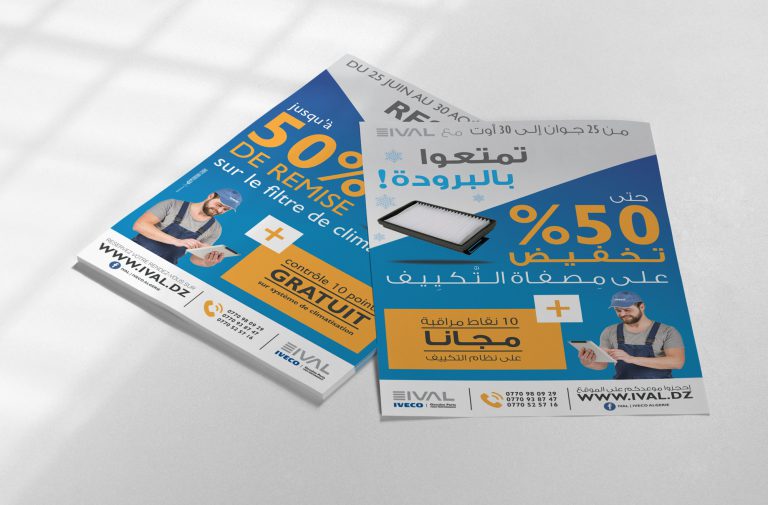 Campagne de promotion pour IVAL